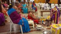 Samuhika Durganamaskara Seva on Kartika Purnima at SCM Bengaluru (15 Nov 2024)